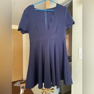 SHEIN dress, unsure of how worn it is, more indigo/dark blue than pictured